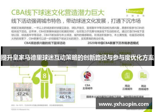 提升皇家马德里球迷互动策略的创新路径与参与度优化方案 提升皇家马德里球迷互动策略的创新路径与参与度优化方案